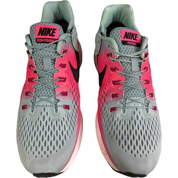 Nike Air Zoom Pegasus 34 Women's Sneaker Running Shoe Size 10 Blue Racer Pink - Picture 6 of 11